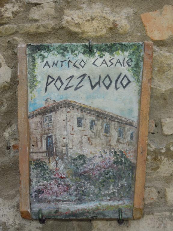 Antico Casale Pozzuolo Villa Seggiano Luaran gambar